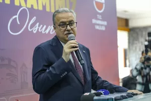 DİYARBAKIR (AA) – Diyarbakır'da Ramazan Bayramı dolayısıyla bayramlaşma programı düzenlendi.