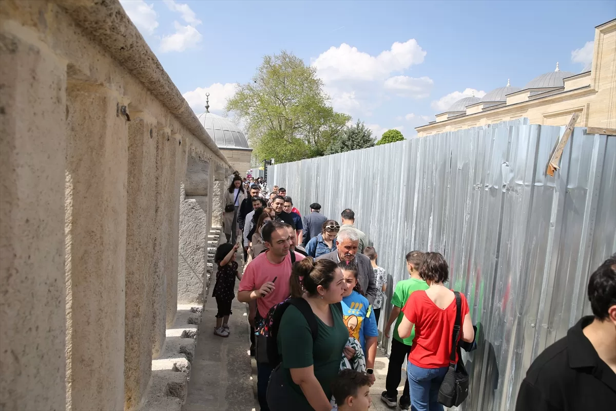 Edirne'de bayram tatili yoğunluğu yaşandı