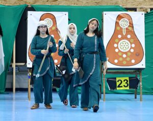 SAMSUN (AA) – Geleneksel Türk Okçuluk Minikler, Yıldızlar ve Gençler