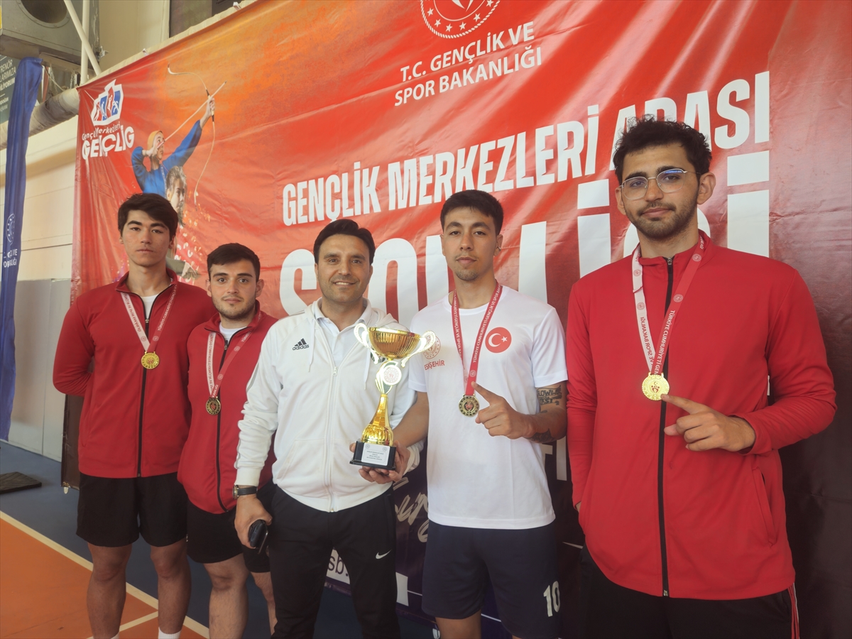 Gençlik Merkezleri İç Anadolu Bölge Şampiyonası, Kırşehir'de tamamlandı