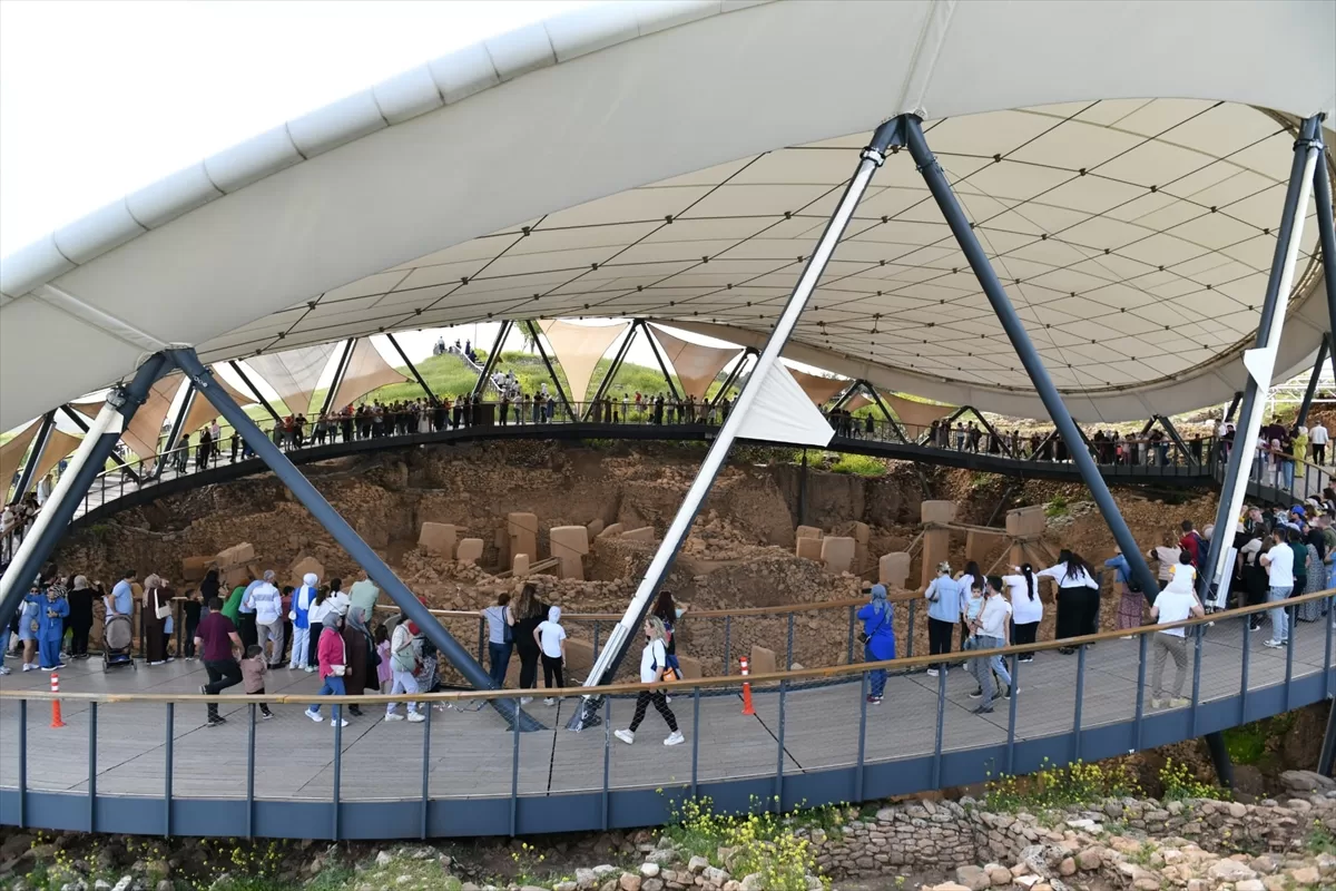 Göbeklitepe, bayram tatilinde 55 bin 573 ziyaretçiyi ağırladı