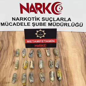 GÜMÜŞHANE (AA) – Gümüşhane'de midesinde uyuşturucu tespit edilen yabancı uyruklu