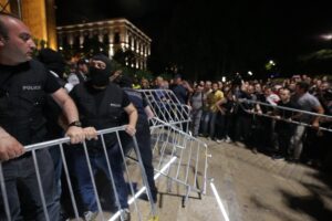 TİFLİS (AA) – Gürcistan'da, "yabancı etkinin şeffaflığı" konulu yasa tasarısı