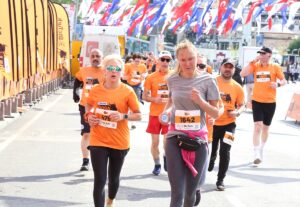 İSTANBUL (AA) – İlk kez düzenlenen BtcTurk Boğa Koşusu başladı.