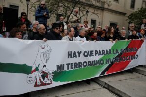 MADRİD (AA) – İspanya'da bir grup sanatçı ve aydın, Filistin'e