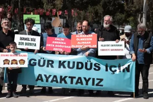 SAKARYA (AA) – Sakarya'da İsrail'in Gazze'ye yönelik saldırıları kınandı. Adapazarı