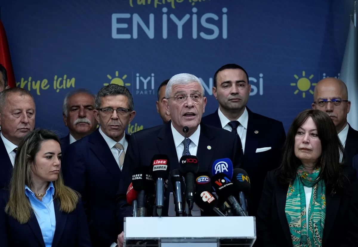 İYİ Parti Grup Başkanvekili Dervişoğlu, basın toplantısında konuştu: