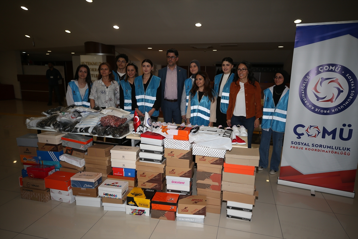 Konseri izlemek için bilet değil, depremzede çocuklar için ayakkabı aldılar