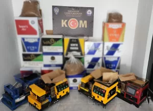 KONYA (AA) – Konya'da düzenlenen kaçakçılık operasyonlarında 14 şüpheli gözaltına