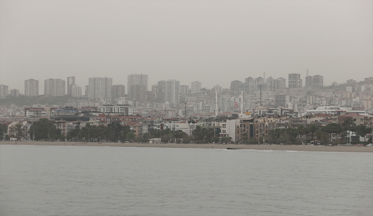 Kuzey Afrika kaynaklı toz taşınımı Samsun'da etkili oldu