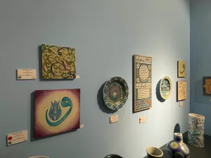 İSTANBUL (AA) – Çini ustası İsmail Yiğit'in "Lalenin Çini ile