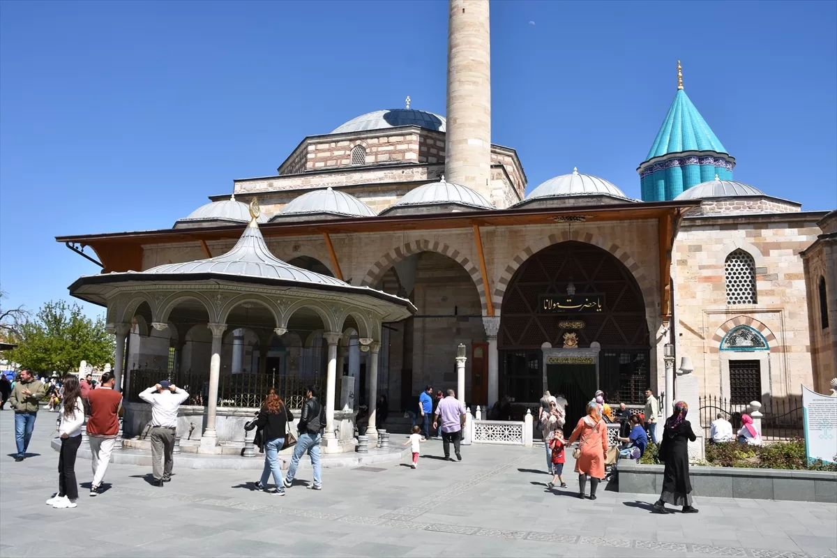 Mevlana Müzesi bayram tatilinde 125 bini aşkın ziyaretçi ağırladı