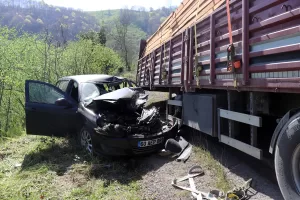 ORDU (AA) – Ordu'nun Ünye ilçesinde meydana gelen trafik kazasında
