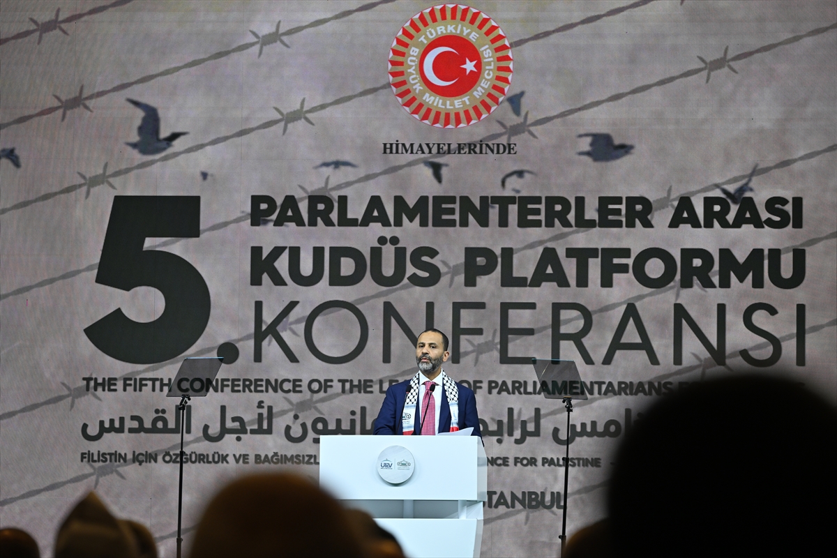 Parlamenterler Arası Kudüs Platformu 5. Konferansı İstanbul'da başladı