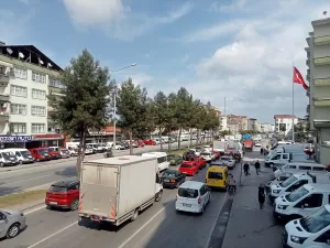 SAMSUN (AA) – Ramazan Bayramı tatili dolayısıyla Samsun-Ordu kara yolunda