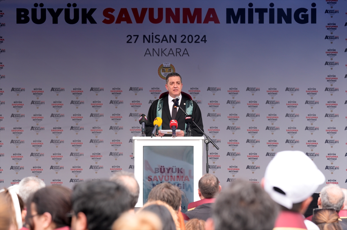 TBB, Ankara'da “Büyük Savunma Mitingi” düzenledi