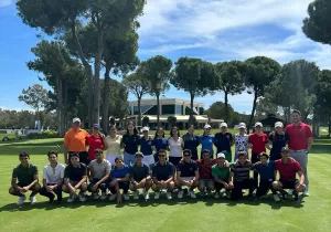 ANTALYA (AA) – TGF Golf Milli Takım Aday Kampı, Antalya'da