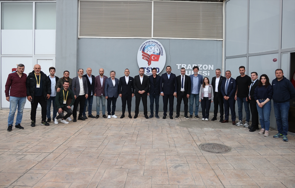 Trabzonspor Kulübü Başkanı Doğan, TSYD Trabzon Şubesi’ni ziyaret etti