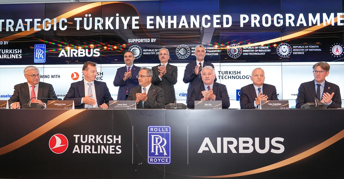 Türk Hava Yolları, Airbus ve Rolls-Royce işbirliği toplantısı