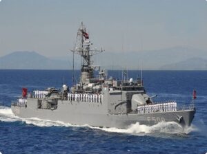 LEFKOŞA (AA) – Türk savaş gemilerinin, 23 Nisan Ulusal Egemenlik