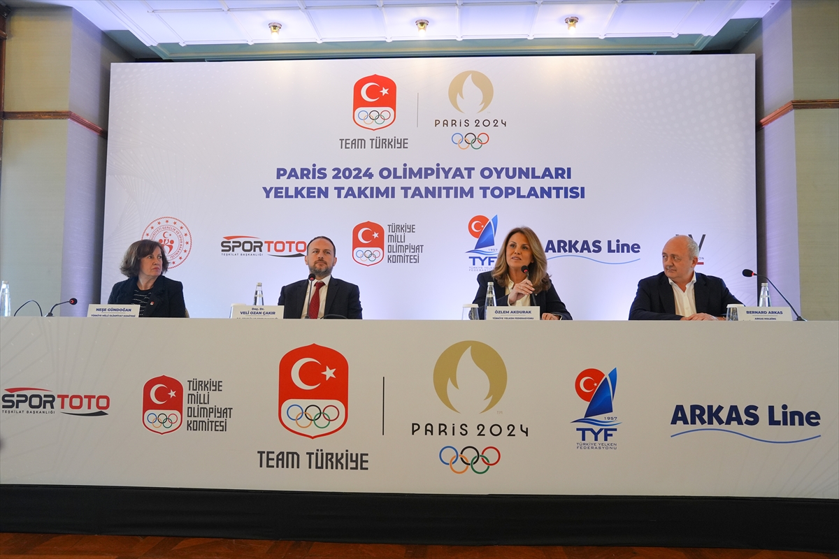 Yelkende Paris 2024'e katılacak milli sporcuların tanıtımı yapıldı