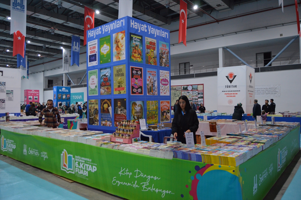 “6. Doğu Anadolu Erzurum Kitap Fuarı” açıldı