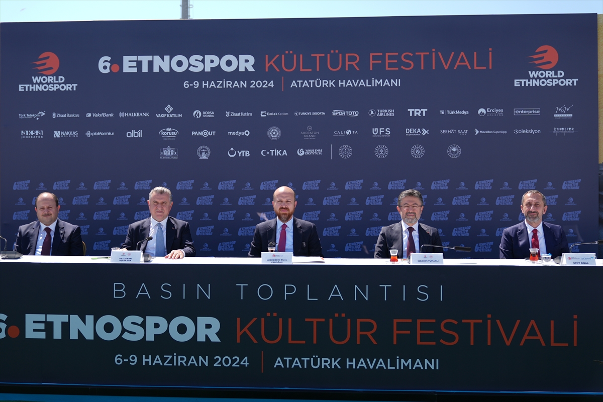 6. Etnospor Kültür Festivali'nin basın toplantısı yapıldı