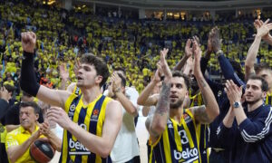 İstanbul(AA) Basketbol THY Avrupa Ligi play-off çeyrek final beşinci ve