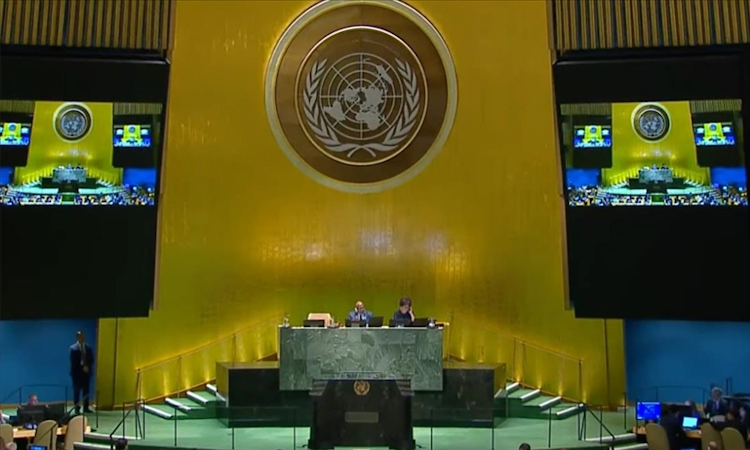 BM Genel Kurulu, Filistin’e BM üyeliği ve ilave haklar talep edilen karar tasarısını kabul etti