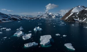 ANKARA (AA) – Antarktika’da, İngiltere’nin güneyindeki Wight Adası ile eş