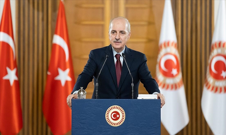 TBMM Başkanı Kurtulmuş, yeni anayasa görüşmelerine yarın 3 partiyle devam edecek