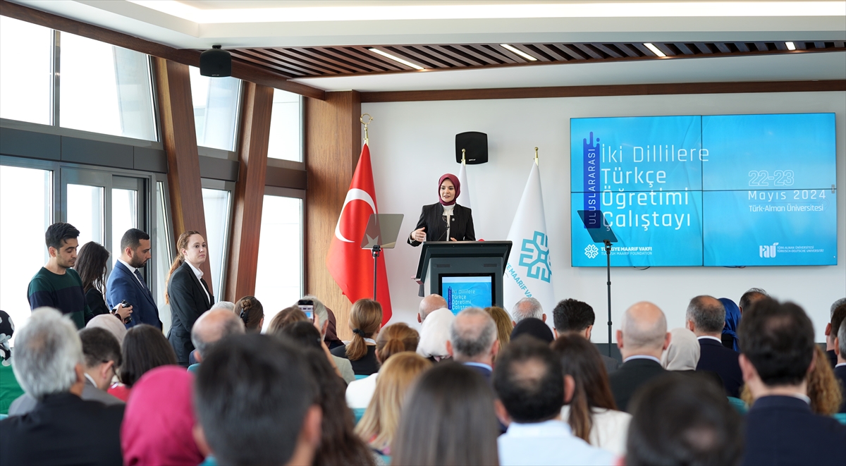 Bakan Göktaş, “Uluslararası İki Dillilere Türkçe Öğretimi Çalıştayı”nda konuştu:
