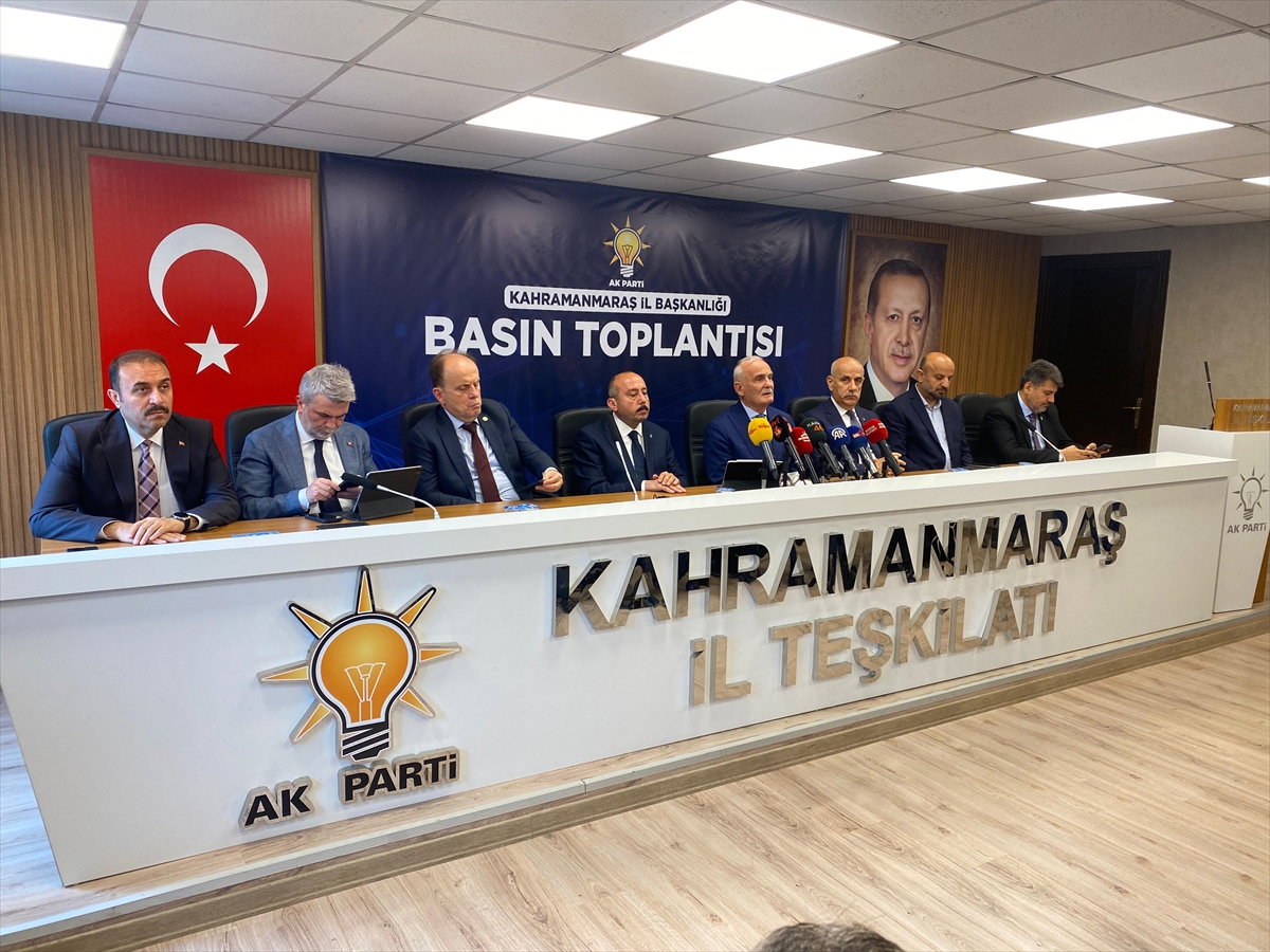 AK Parti Genel Başkan Yardımcısı Yılmaz, Kahramanmaraş'ta partililerle bir araya geldi: