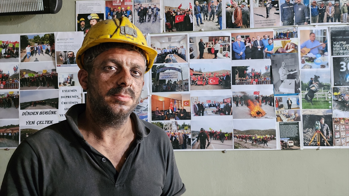 Amasya'da maden işletmesinde “Dünden Bugüne Madenci” fotoğraf sergisi açıldı