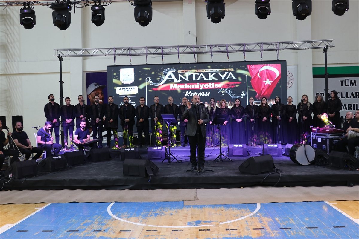 Antakya Medeniyetler Korosu, Kilis'te konser verdi