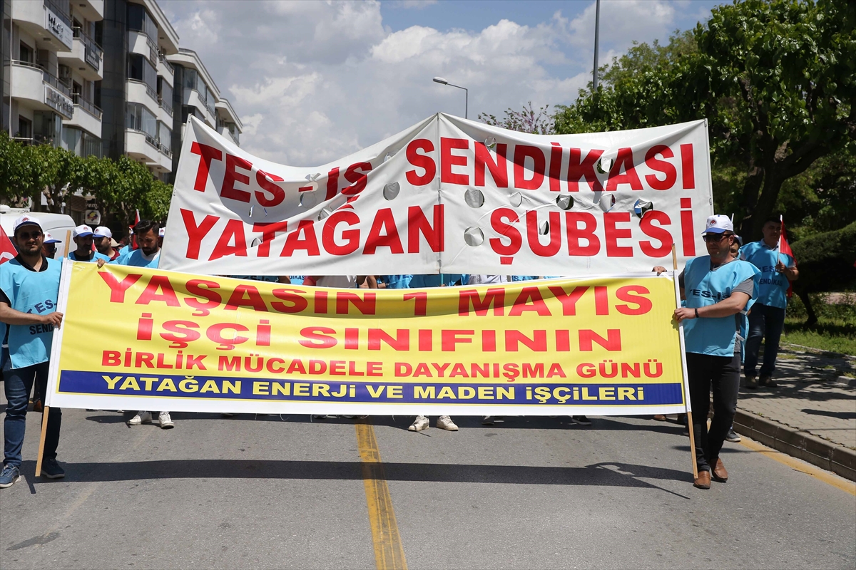 Antalya ve çevre illerde 1 Mayıs Emek ve Dayanışma Günü kutlandı