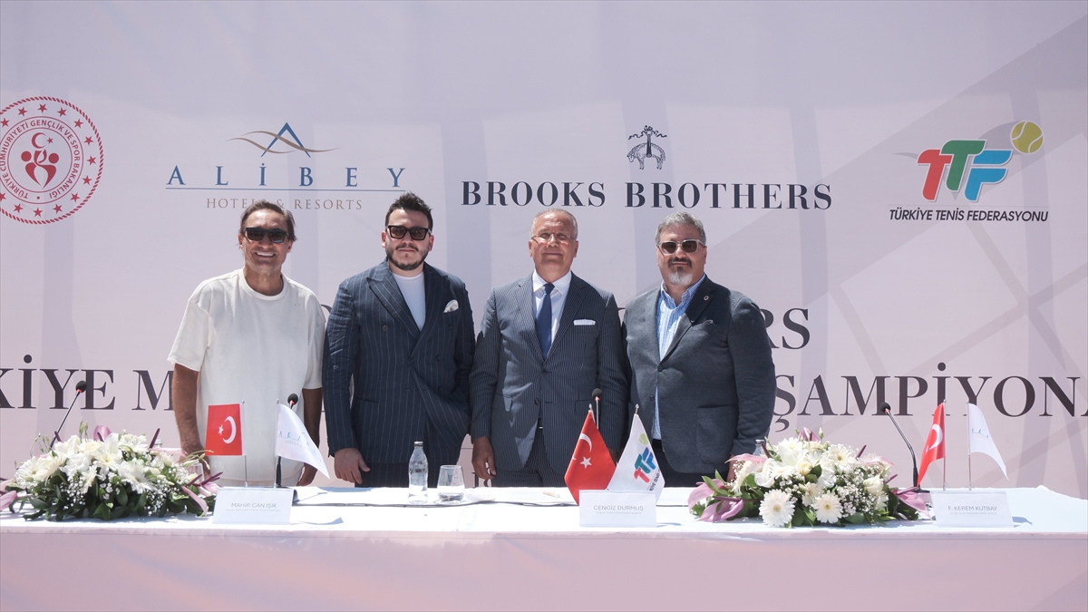 Antalya'da Brooks Brothers Türkiye Masters Takımlar Tenis Şampiyonası devam ediyor