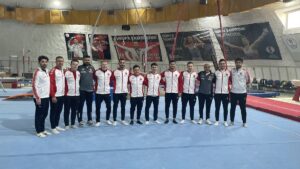 BOLU (AA) – Artistik Cimnastik Erkek Milli Takımı'nın Bolu kampı