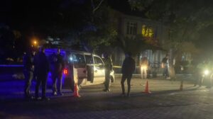 BALIKESİR (AA) – Balıkesir'in Edremit ilçesinde hafif ticari aracın ağaca