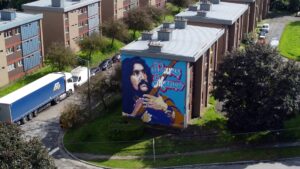 LİEGE (AA) – Belçika'nın Liege kentinde Barış Manço'nun anısına yapılan