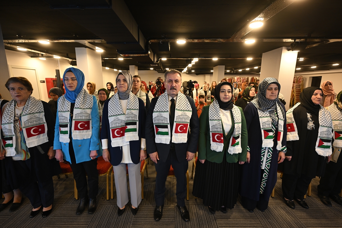 BBP Genel Başkanı Destici, “Filistin'de Kadın Olmak” programında konuştu: