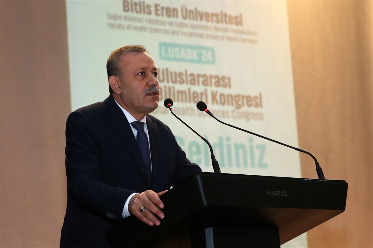 Bitlis'te “1. Uluslararası Sağlık Bilimleri Kongresi” başladı