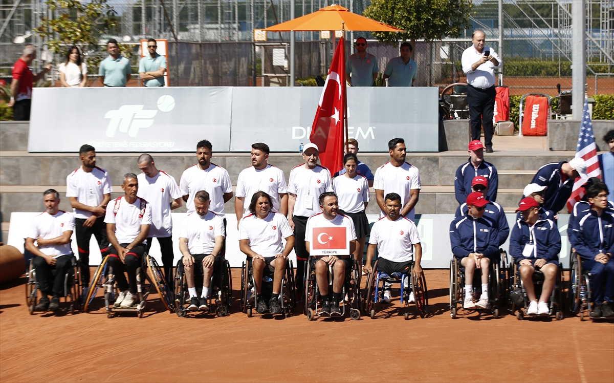 BNP Paribas Tekerlekli Sandalye Dünya Takımlar Tenis Şampiyonası başladı