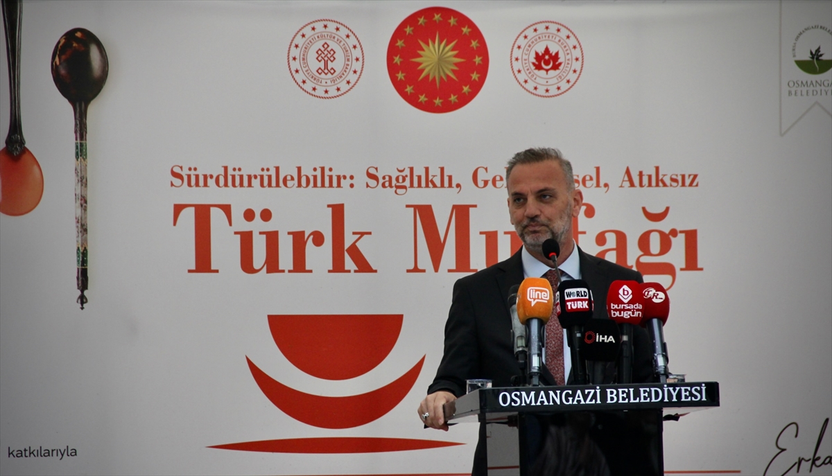 Bursa'nın yöresel lezzetleri “Türk Mutfağı Haftası”nda tanıtıldı