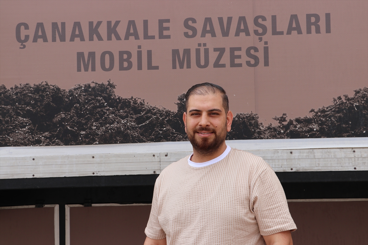 Çanakkale Savaşları Mobil Müzesi Kilis'te ziyarete açıldı