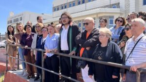 ÇANAKKALE (AA) – Çanakkale'nin Bozcaada ilçesinde eski karısını bıçakla yaraladığı