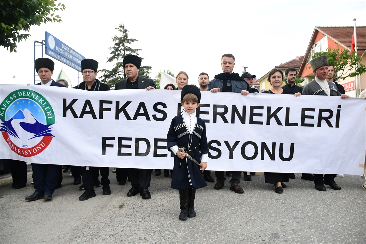 Çerkes sürgününün 160. yılında Düzce'de anma programı düzenlendi