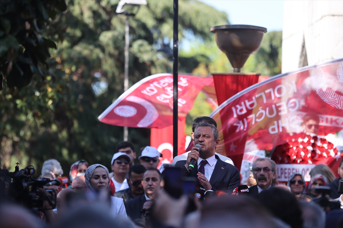 CHP Genel Başkanı Özel, Samsun'da konuştu: