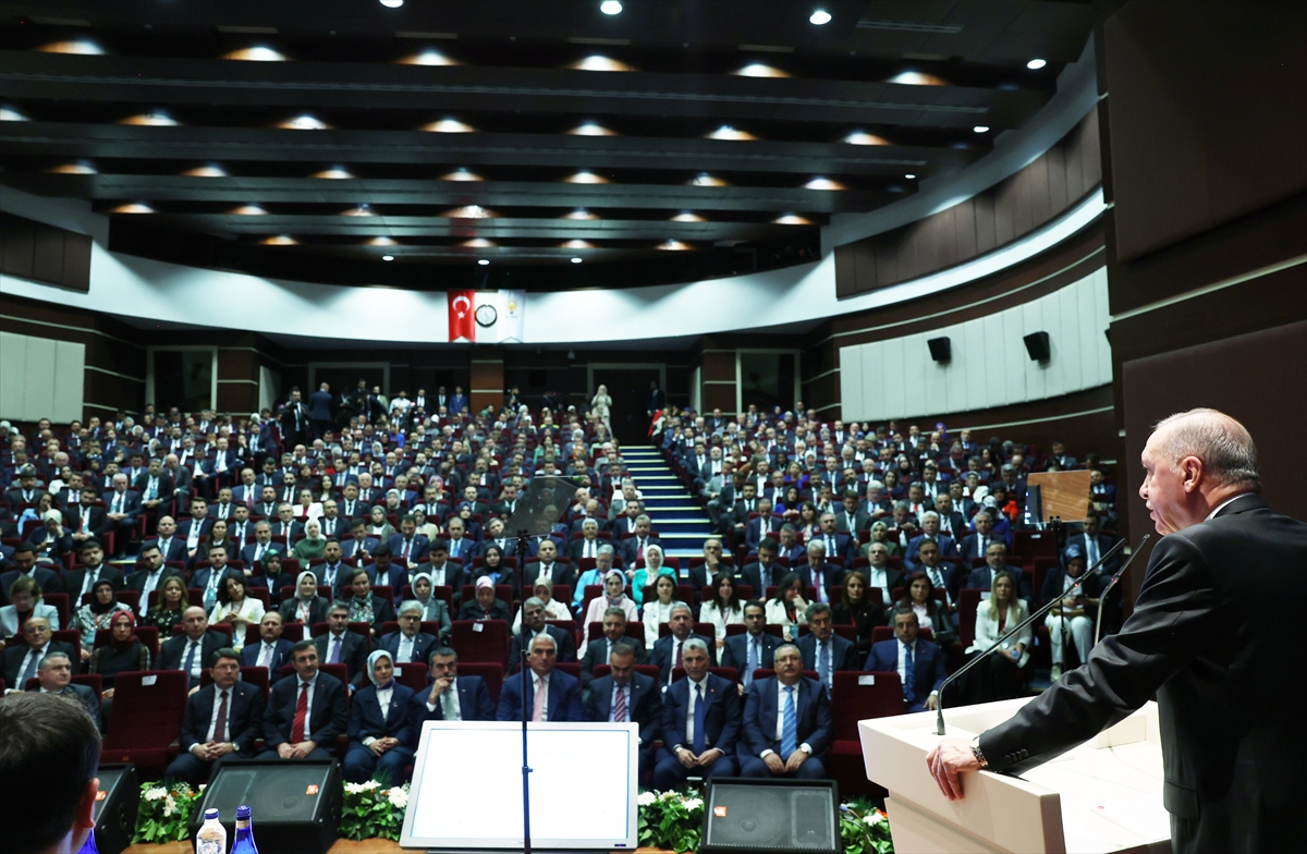 Cumhurbaşkanı ve AK Parti Genel Başkanı Erdoğan Genişletilmiş İl Başkanları Toplantısı’nda konuştu