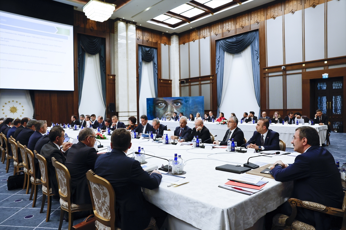 Cumhurbaşkanı Yardımcısı Yılmaz, Yatırım Ortamını İyileştirme Koordinasyon Kurulu Toplantısı’nda konuştu